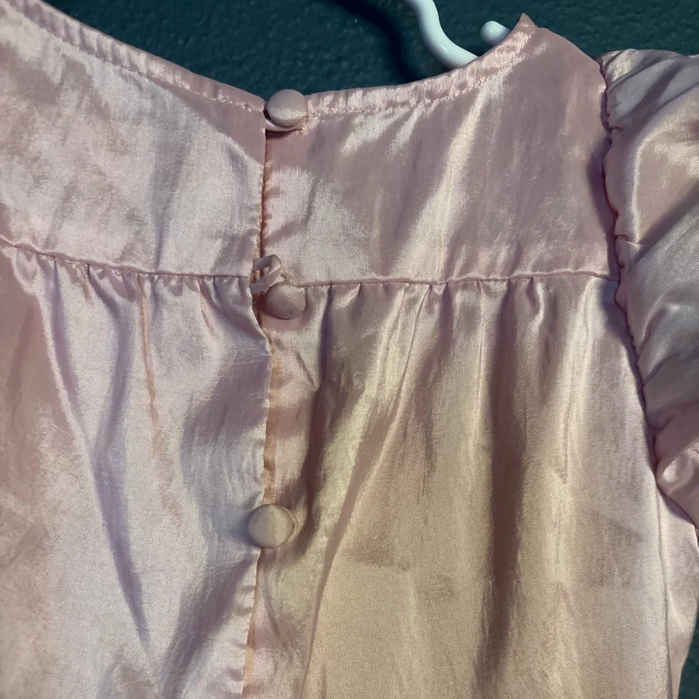 Love Shack Fancy Pink Ruffled Tiered Dress for Kids size‎ 2/3